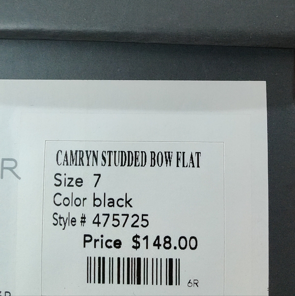 Ann Taylor - Camryn Studded Bow Flats - Picture 4 of 4